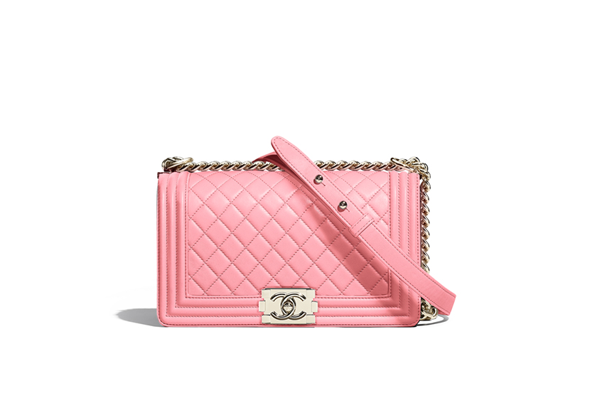 Chanel 2018 早春粉色手袋系列