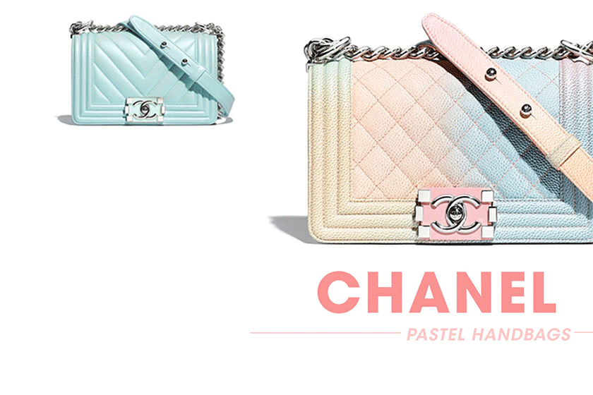 屬於春日的完美包包：Chanel 2018 早春粉色手袋系列，夢幻色系融化你的少女心！