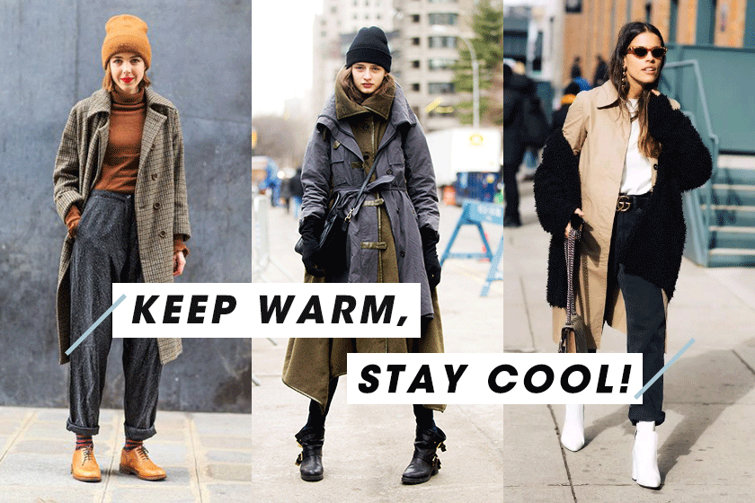 氣溫再度下降！如何在保暖的同時也保持時尚？向超過 50 位街拍達人偷師！