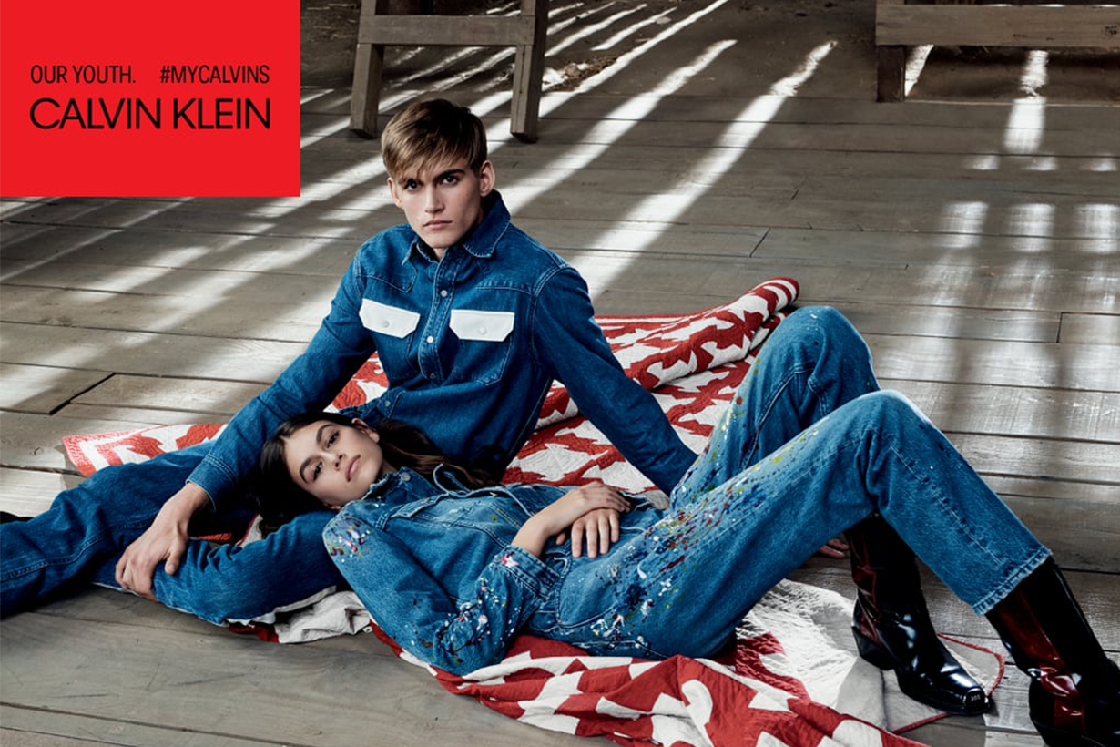 型男與美女！Presley、Kaia Gerber 兄妹檔成為 Calvin Klein 的最新代言人！