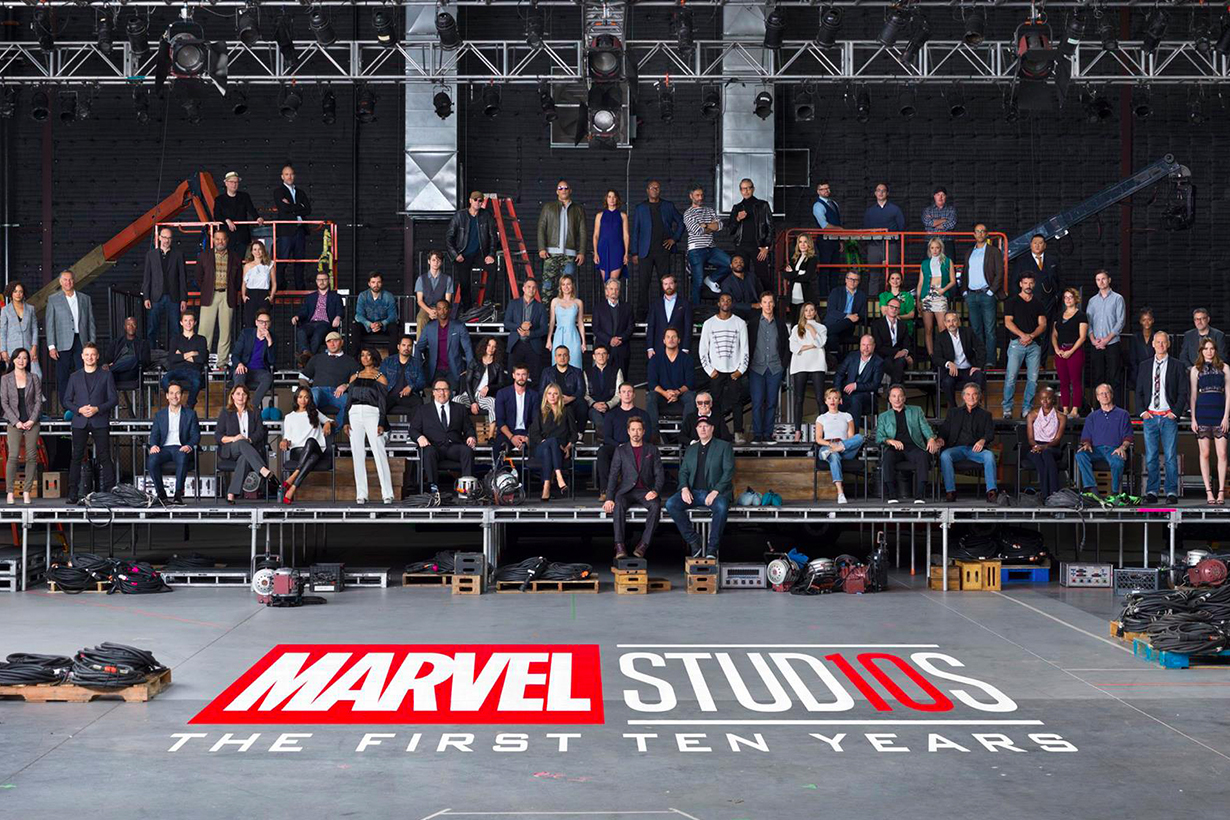Marvel 電影 10 週年拍大合照 找來 80 位超級英雄演員齊聚超壯觀