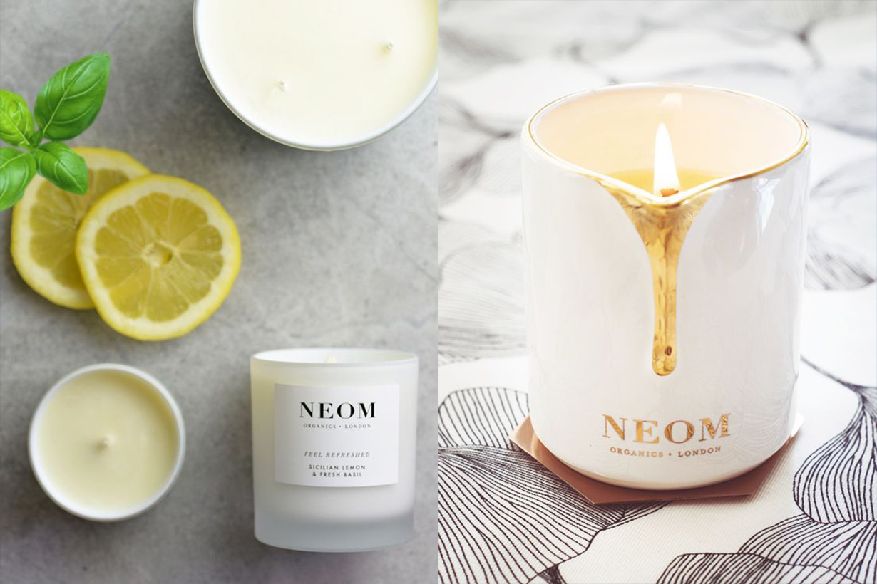 Scented candles with life