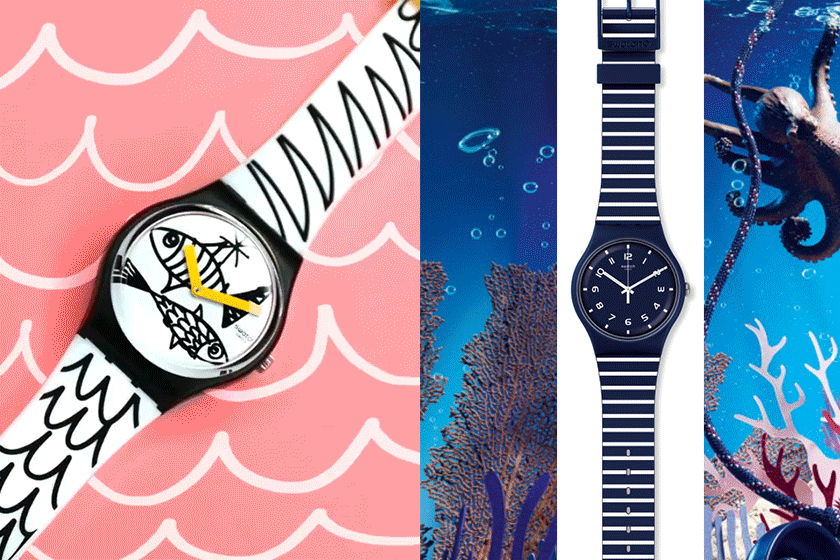 海洋系 x 法式風情：Swatch 為你帶來一個充滿色彩的夏天！