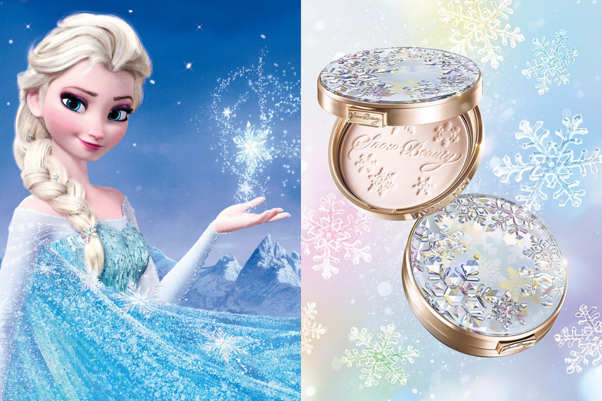 這款每年只限時 24h 推出的雪肌美人，絕美的琉璃雪花就像是 Elsa 在用的！