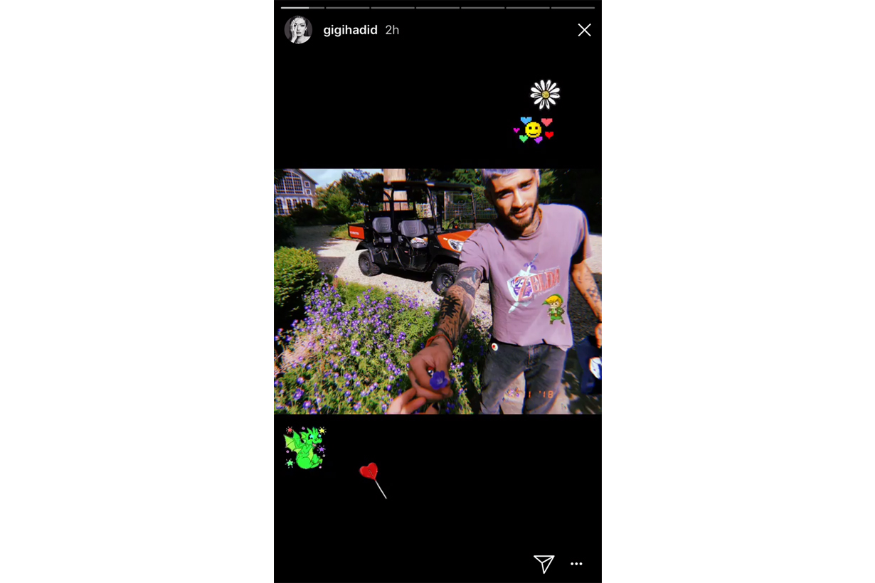 Gigi Hadid Zayn Malik Get back together after splits instagram story date family farm