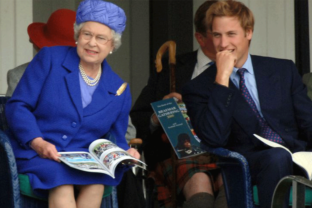 Queen Elizabeth II Grandchilden Prince Harry
