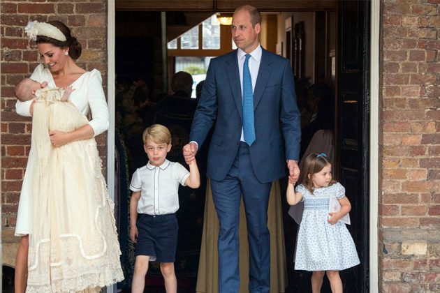 Prince Louis's Christening Royal Family