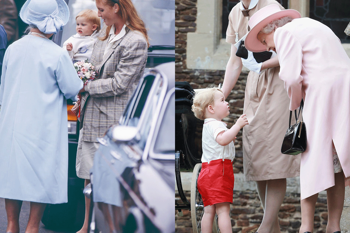 Queen Elizabeth II Grandchilden Prince George