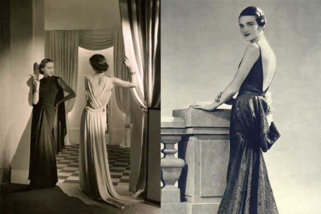 1930 Bias Cut Dress
