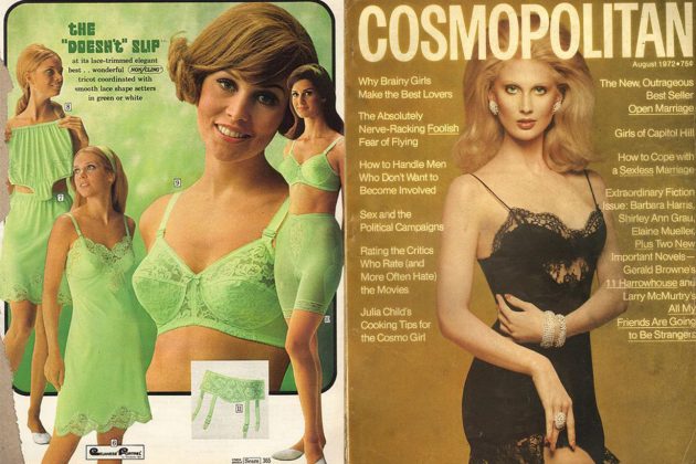 1960-1970s Lingerie Cosmopolitan Cover