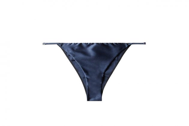 Fleur du Mal Luxe Cheeky Stretch-Silk Satin Briefs Underwear