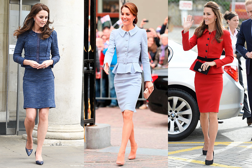 Skirt-Suit trend Kate Middleton