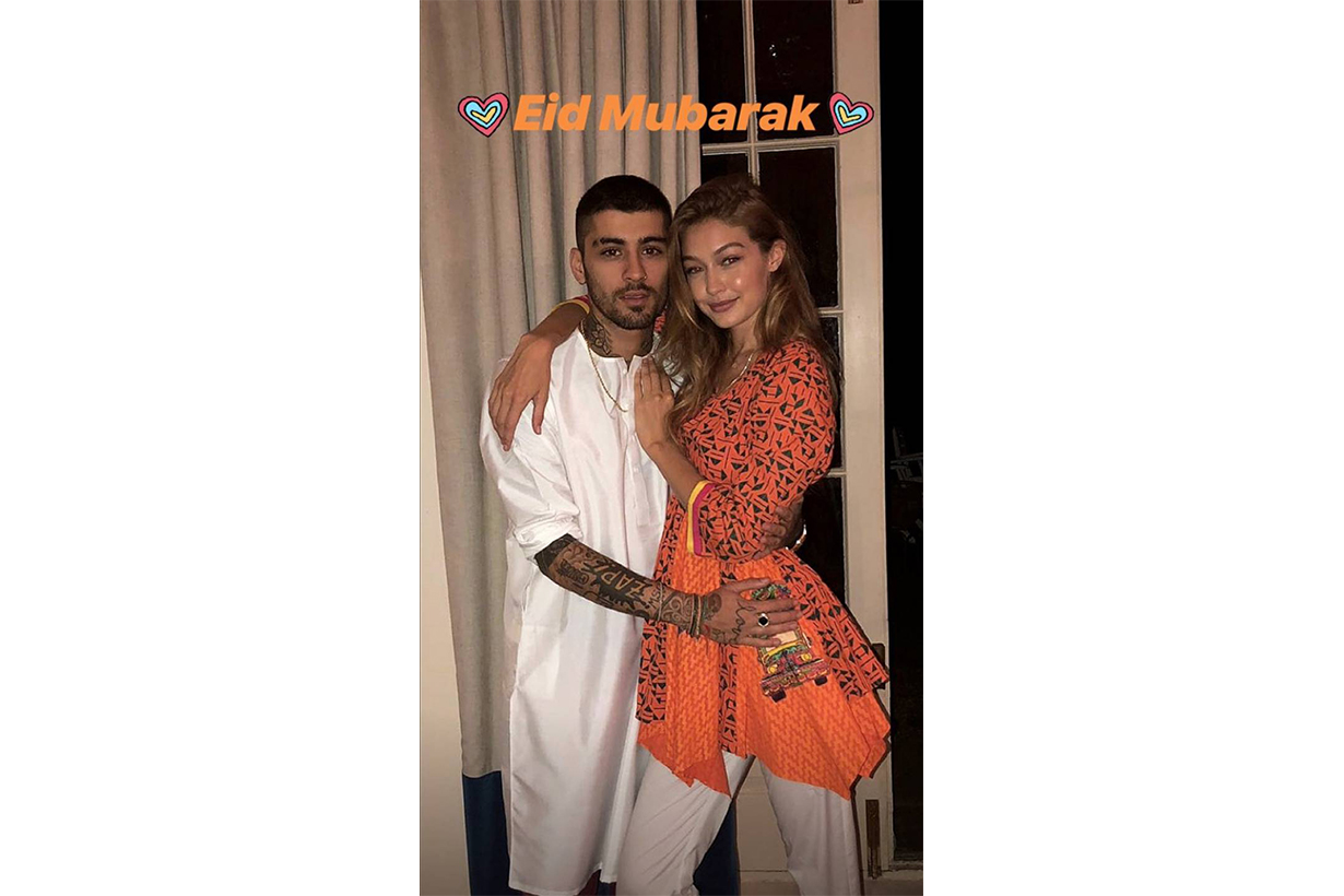 Zayn Malik and Gigi Hadid Instagram