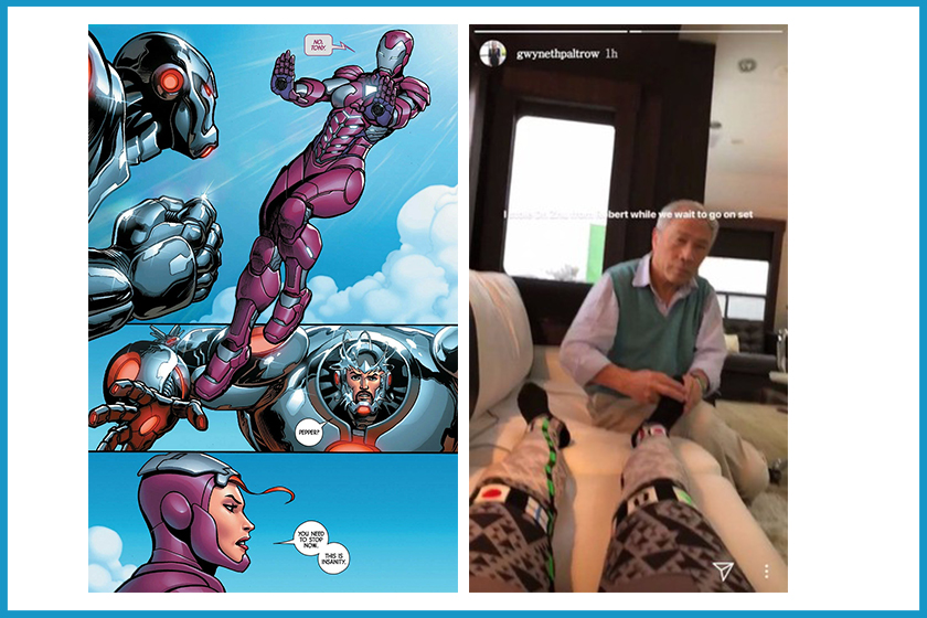 Marvel Avengers 4 Pepper Potts Iron Man Suit Gwyneth Paltrow