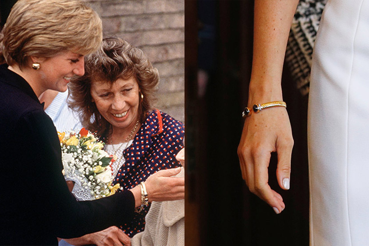 Meghan Markle wore Princess Diana's bracelet