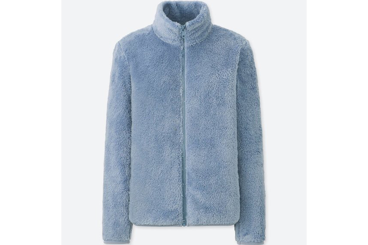 Uniqlo Fluffy Yarn Fleece Full-Zip Jacket
