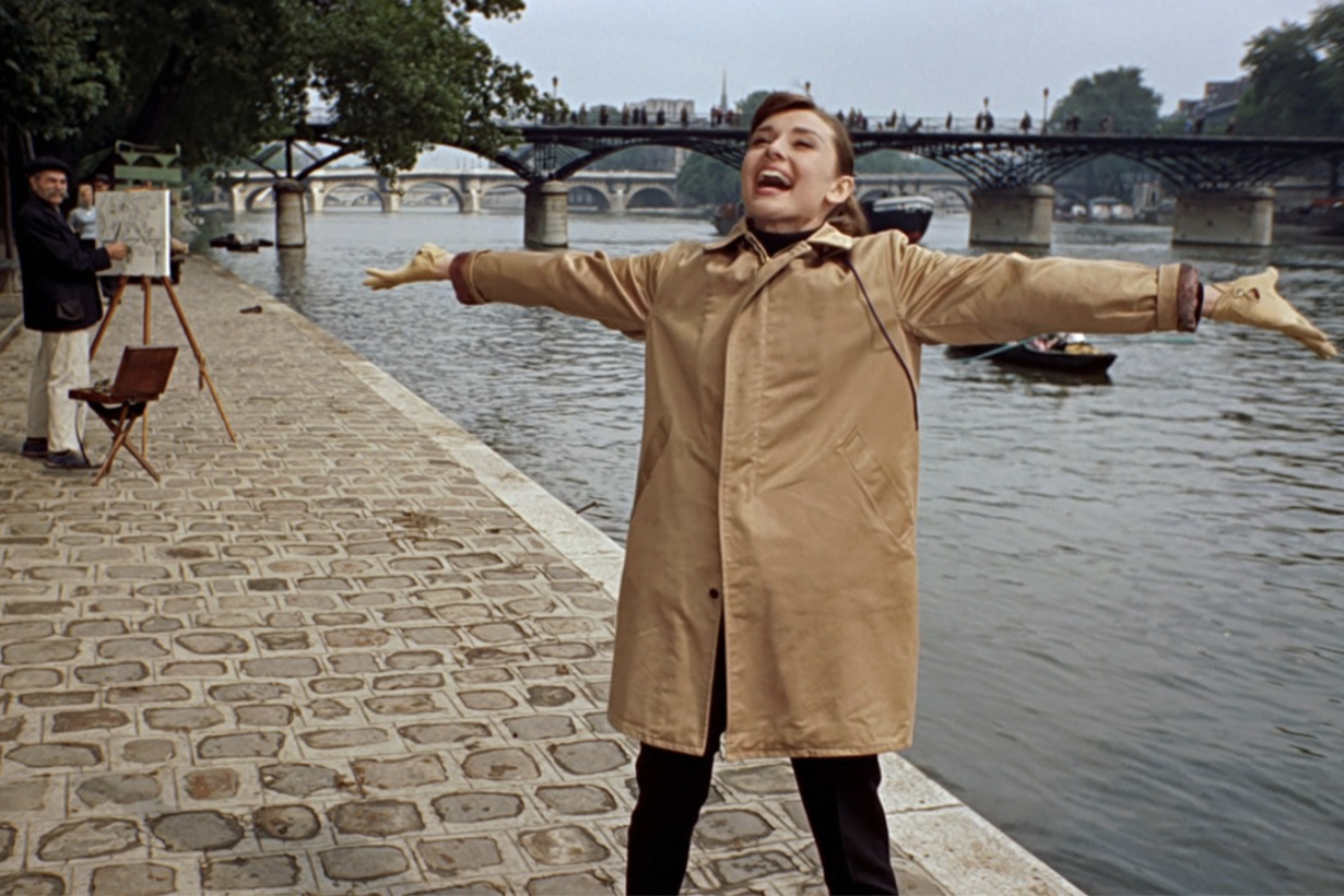 Audrey Hepburn Travel Coat