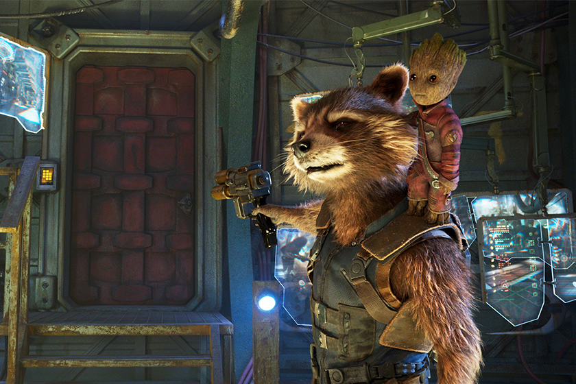 Guardians of the Galaxy rocket raccoon groot series disney +