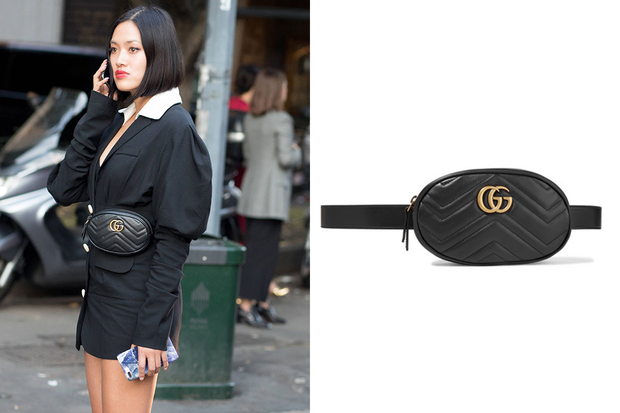 Gucci Marmont Belt Bag Street Style It Bag