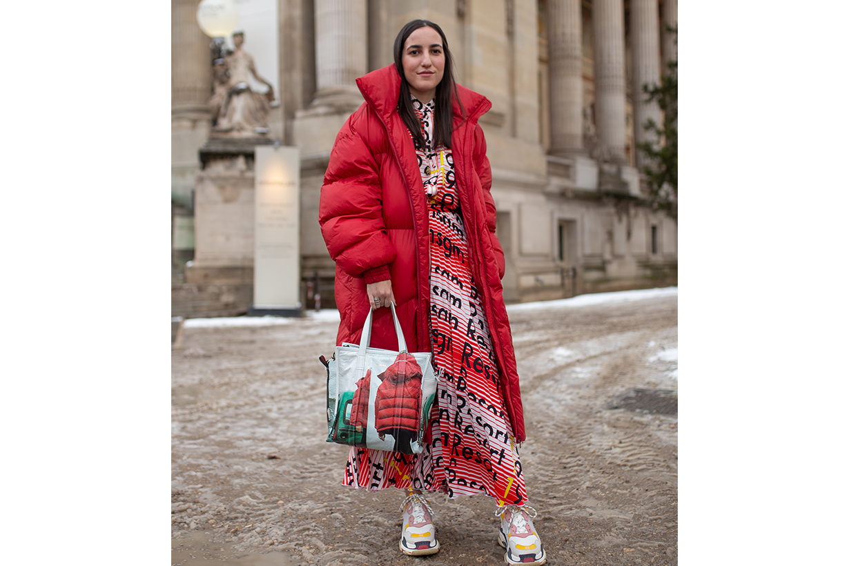 Red Street Style from Chinese New Yea 2019