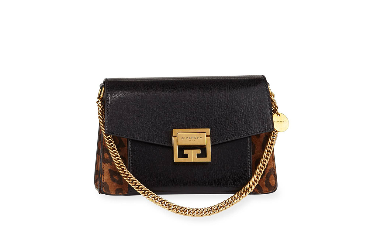 Givenchy GV3 Small Leopard Shoulder Bag