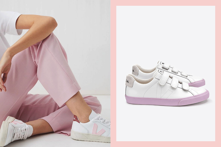 讓人心動的法式小清新：梅根也愛的法國「國民球鞋」品牌推出一系列白 x 粉紅配色！