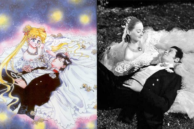 Sailor Moon Image from Classic Famous painting Movie