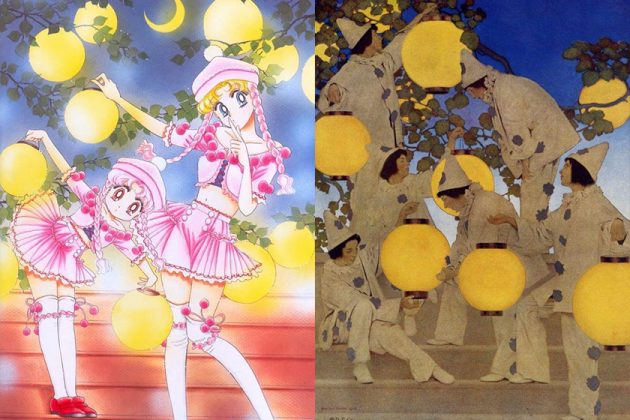 Sailor Moon Image from Classic Famous painting Movie
