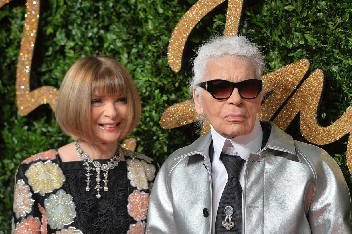 Anna Wintour Remembers Karl Lagerfeld