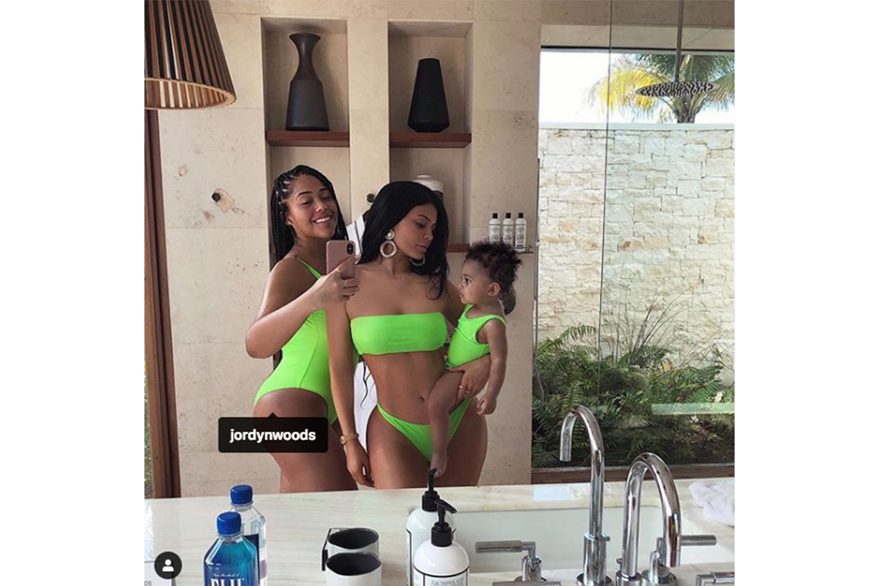 Kylie-Jenner-Jordon-Woods Instagram