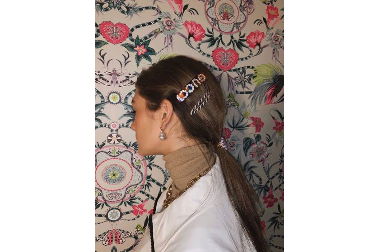 Low Ponytail Hair Clip Trend