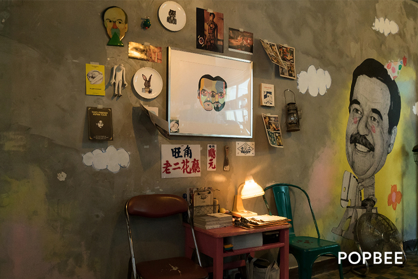 老二花廳 Loyifaateng Vintage Street Art Cafe in Mong kok