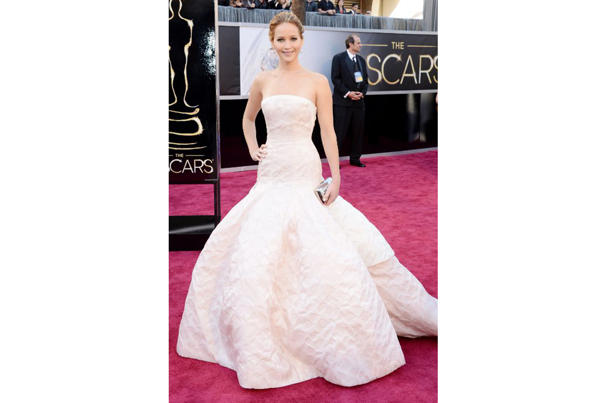 Jennifer Lawrence Dior dress