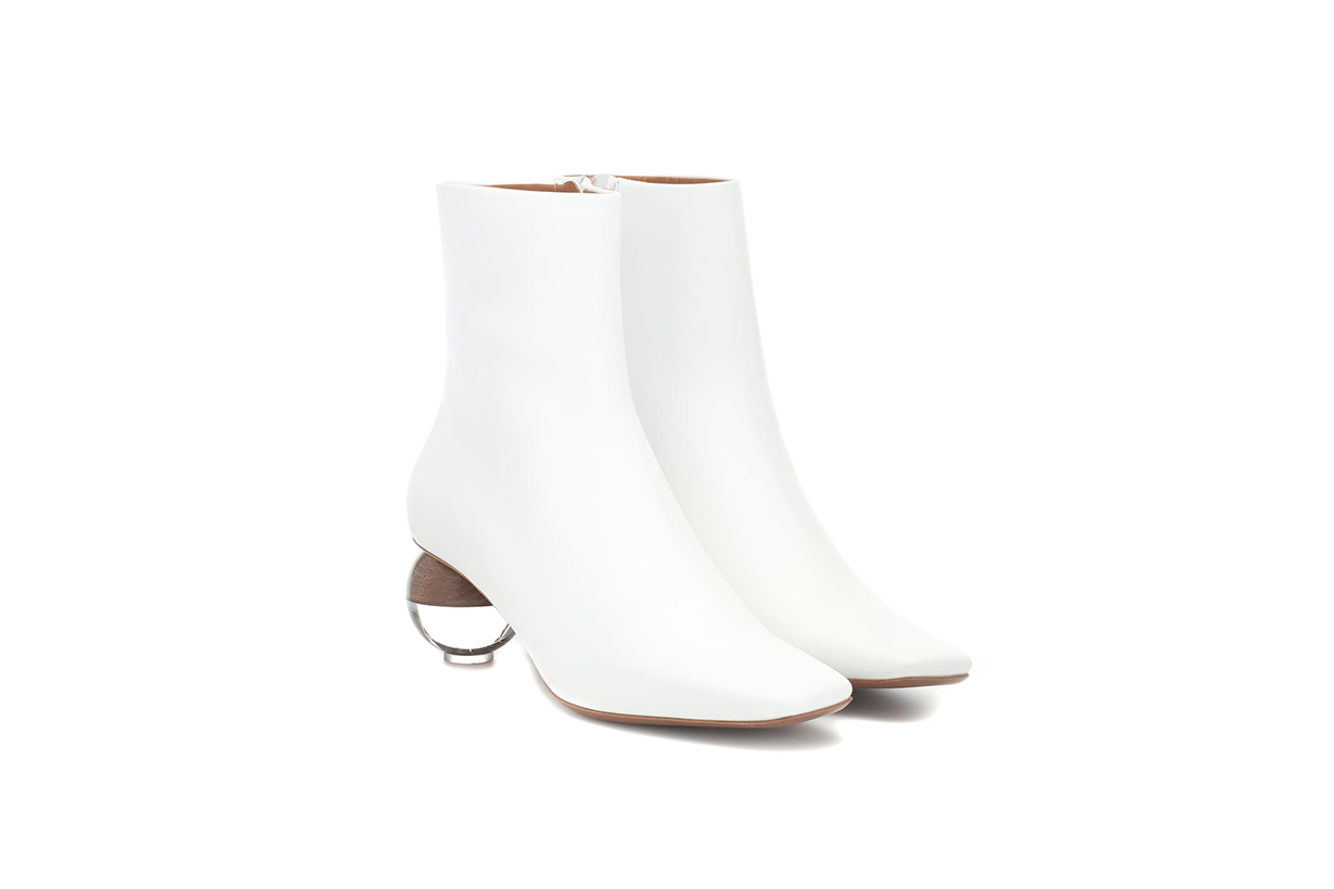 Neous Encyclia Leather Ankle Boots