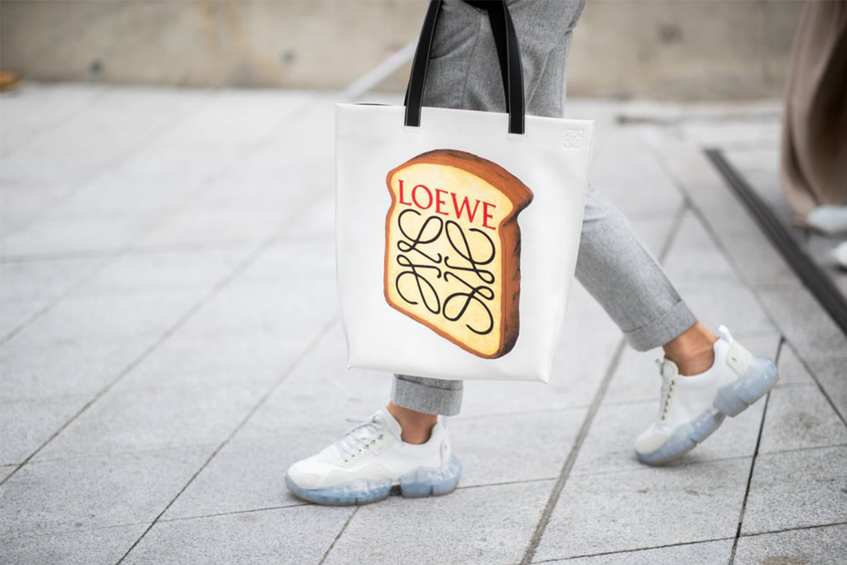 Loewe Pop Art Tote Bag Street Style