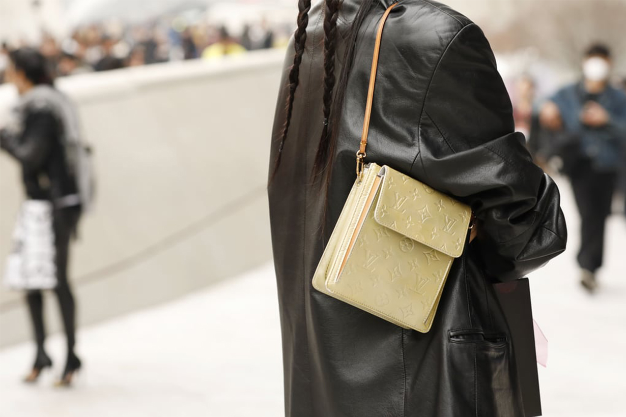 Louis Vuitton Case Bag Street Style