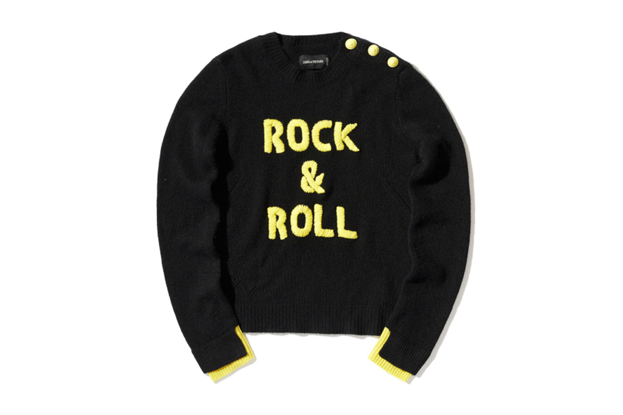 ZADIG & VOLTAIRE Rock & Roll Embroidered Sweater