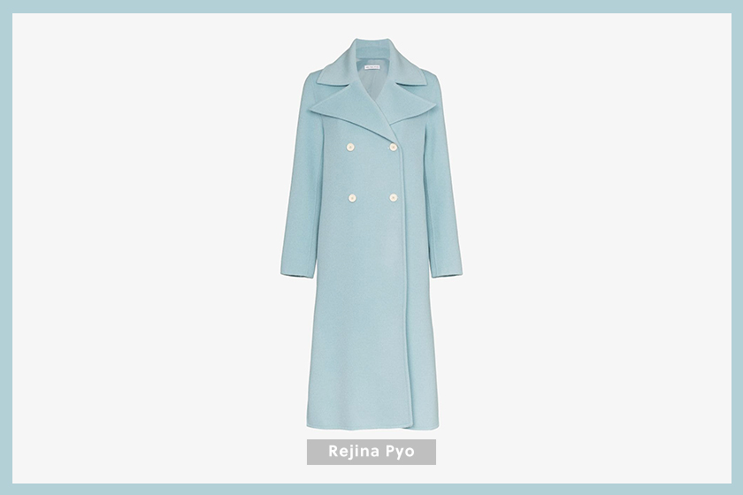 Rejina Pyo Double-Breasted Long Coat