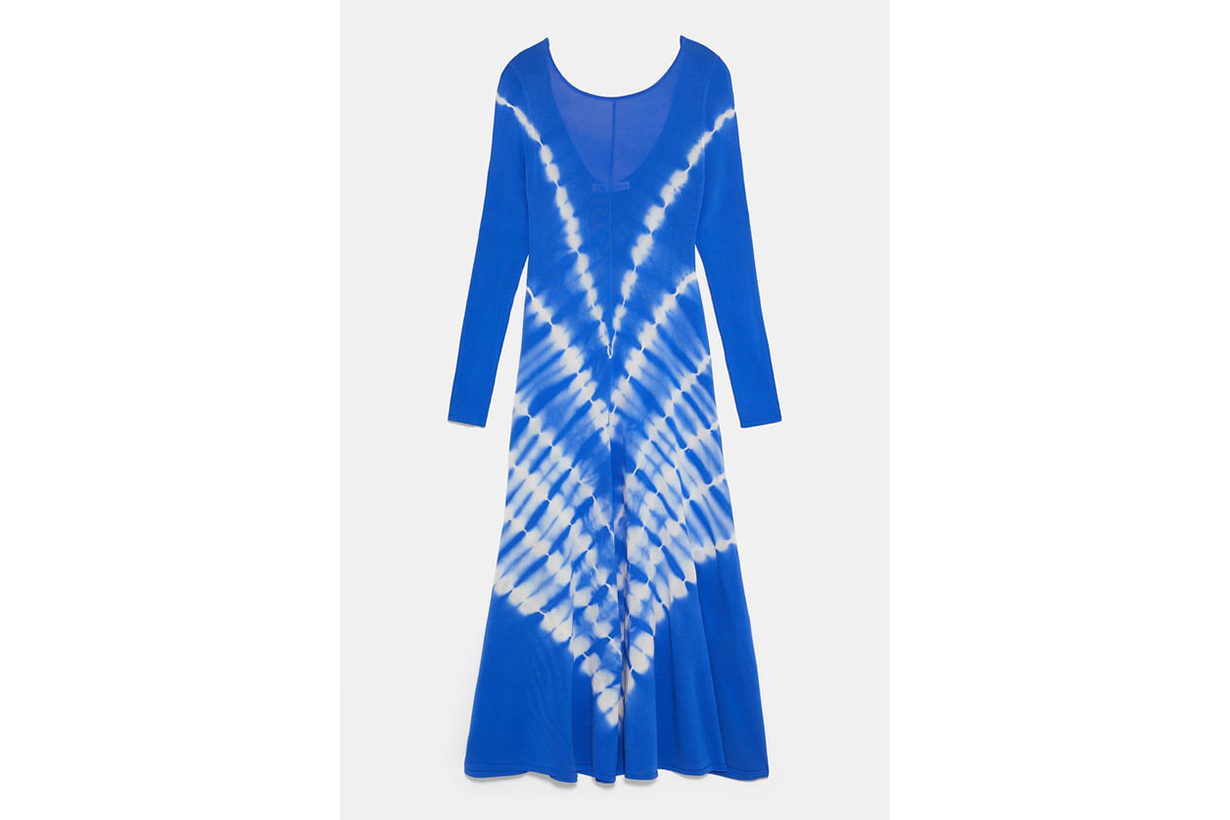 Zara Tie-Dye Knit Dress