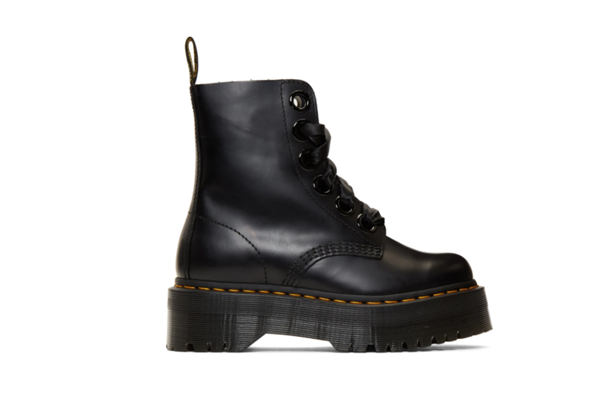 Dr. Martens Black Molly Boots