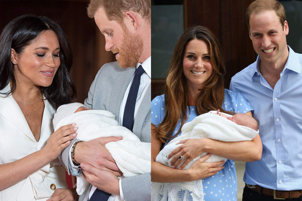 Meghan Markle Prince Harry Prince George Kate Middleton Baby Body Language