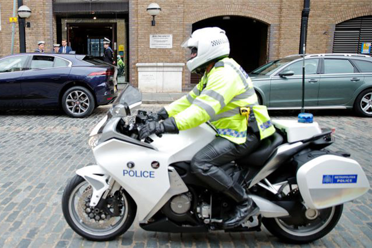 police motorbike