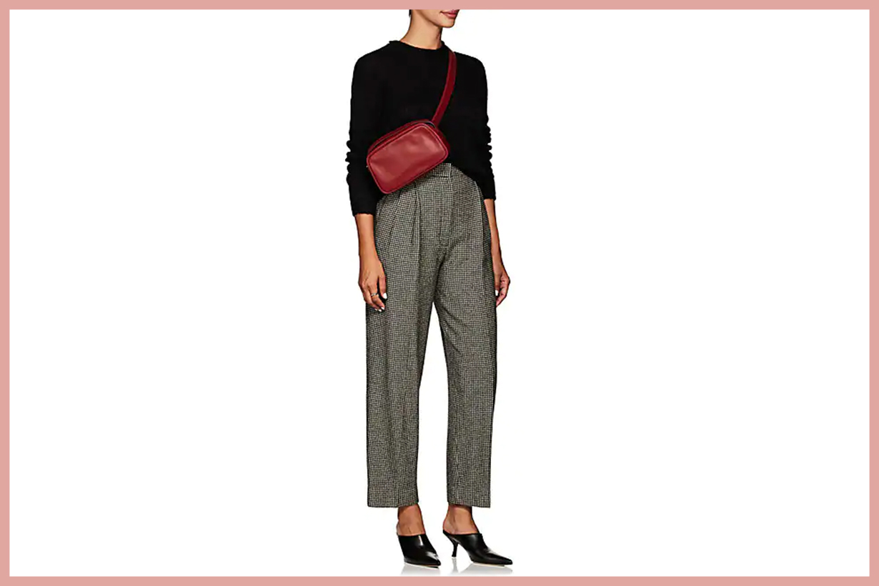 THE ROW Nica Houndstooth Trousers