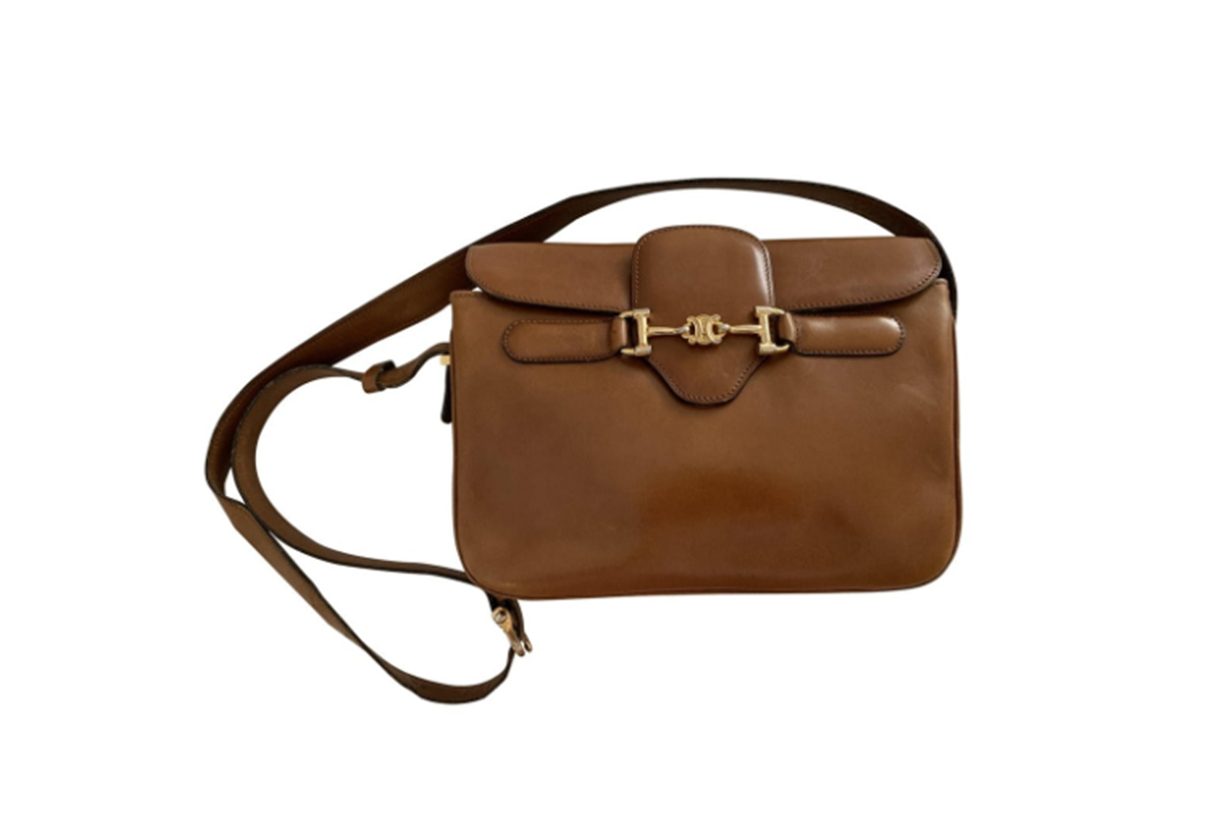 Céline Leather Crossbody Bag