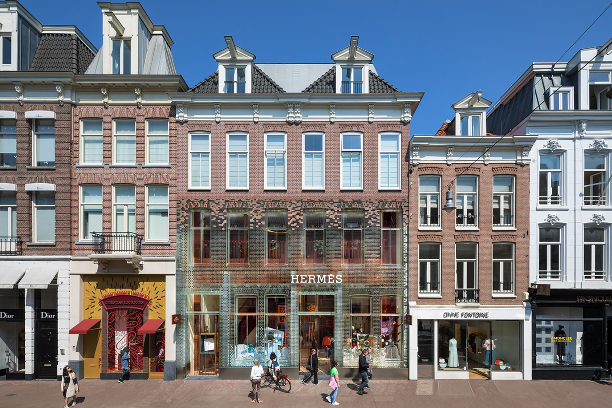 Hermès store in Amsterdam
