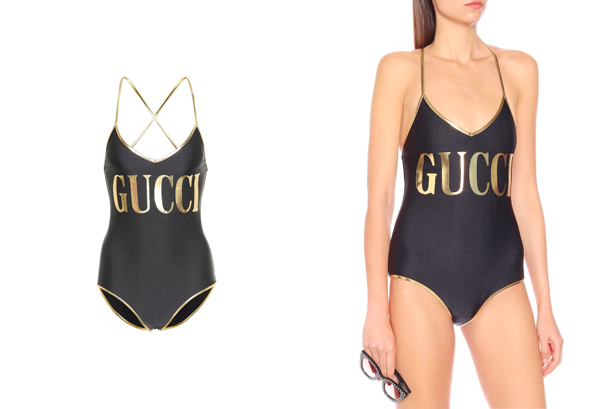 gucci burberry swimsuit swimwear luxury brand on sale mytheresa