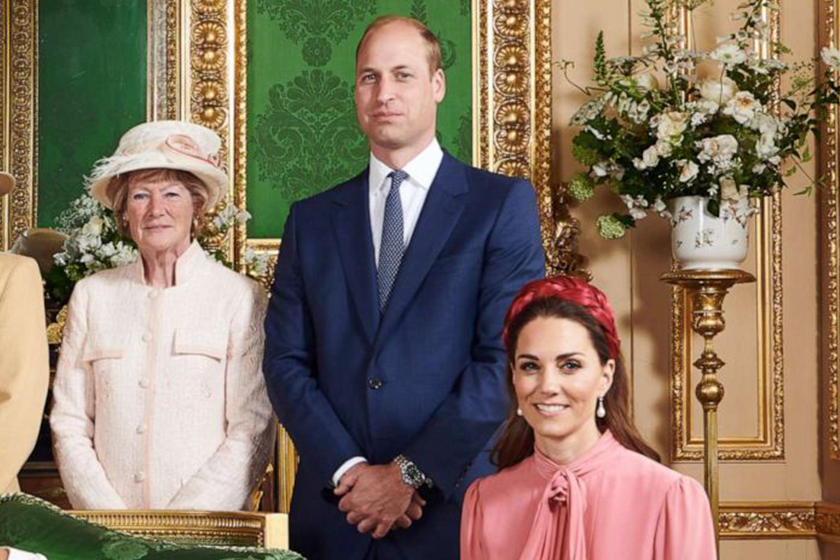 KATE-WILLIAM archie christening FAMILY PHOTO
