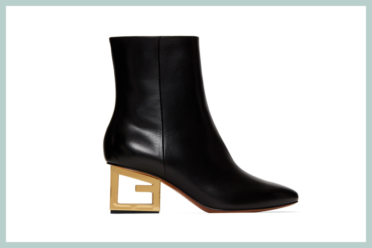 Givenchy Black Triangle G Boot