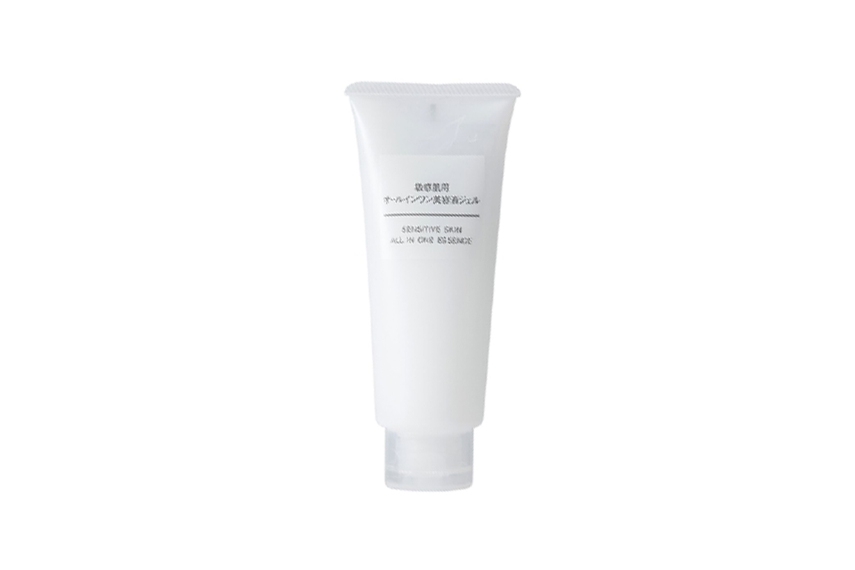 Muji Sensitive Skin All-in-One Essence Japanese Skincare toner lotion moisturising cream all in one lazy girls 
