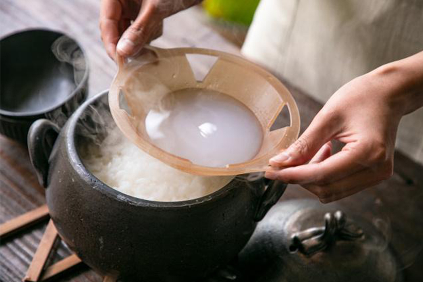 Japan Design studio noa rice cooking pot Carbohydrate